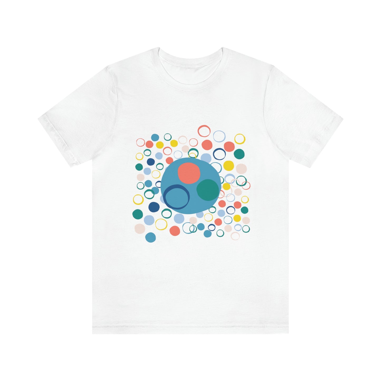 Abstract circles - Unisex Jersey Short Sleeve Tee