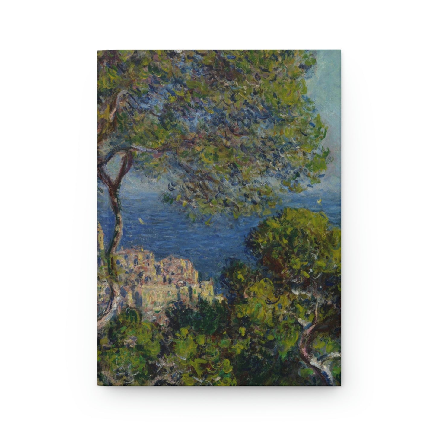 Bordighera, Claude Monet - Hardcover Journal Matte