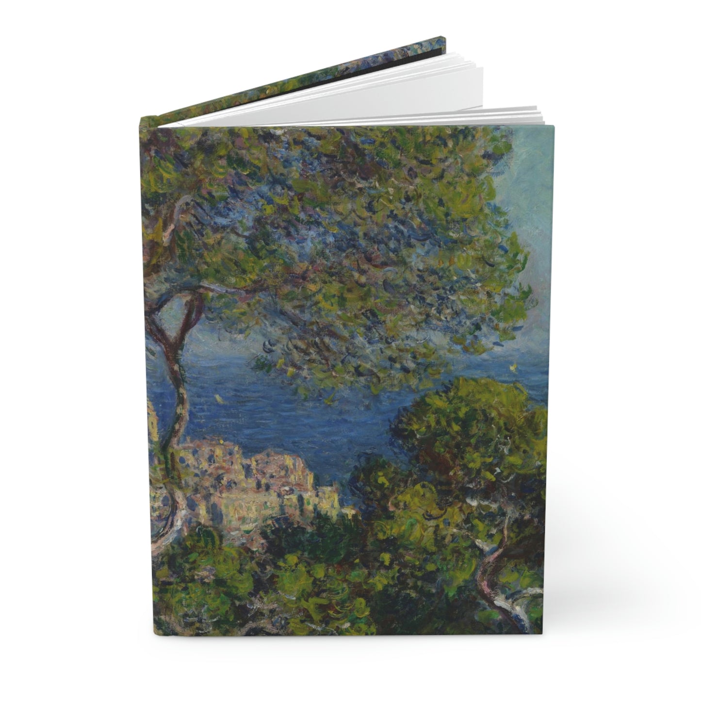 Bordighera, Claude Monet - Hardcover Journal Matte