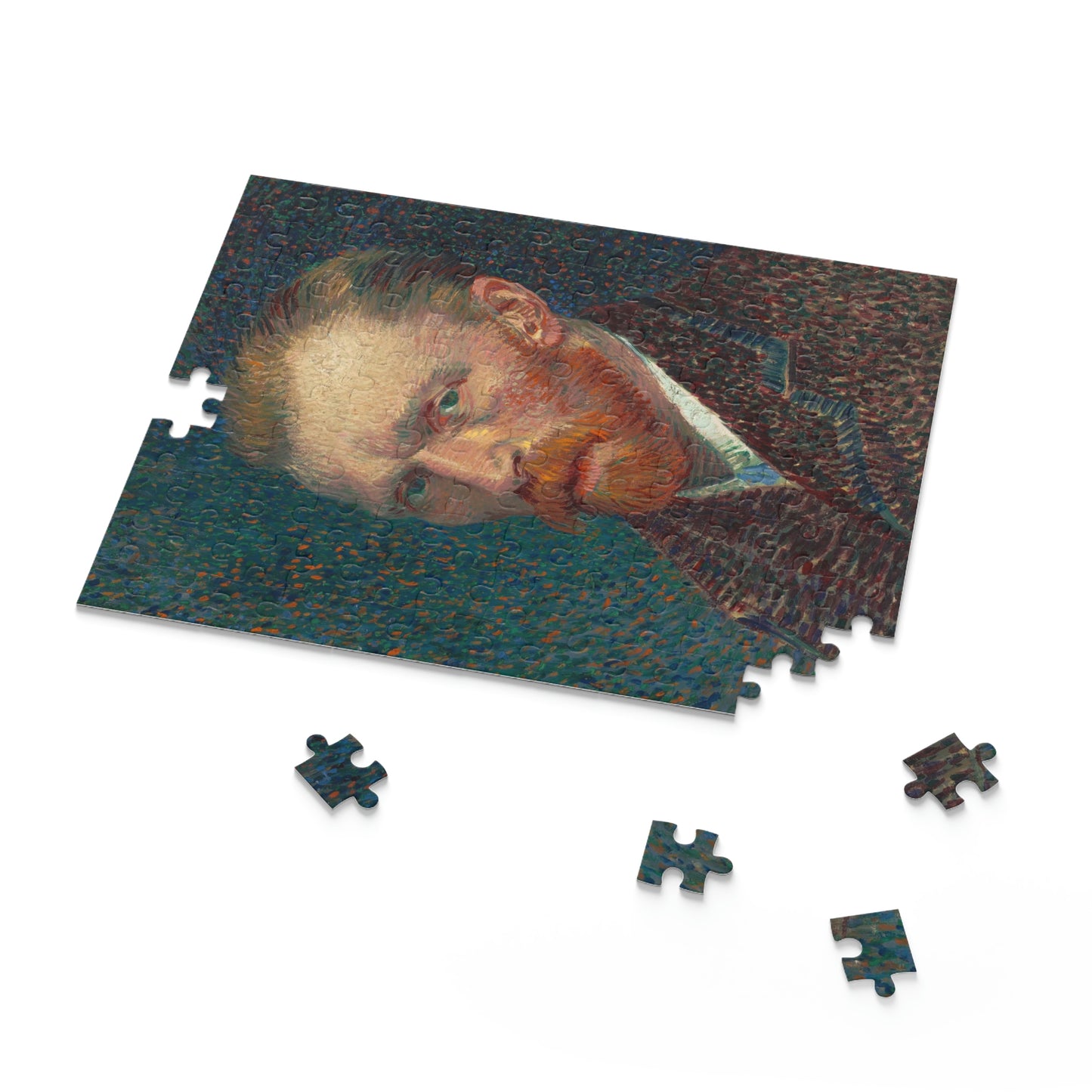 Self Portrait, Vincent Van Gogh (120, 252, 500-Piece Puzzle)