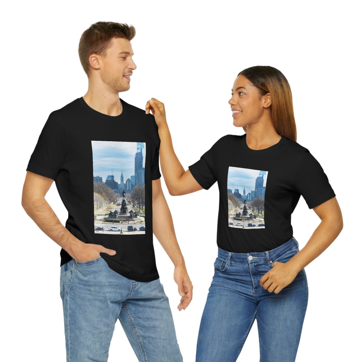 Philadelphia Zara Neifield Photography - Unisex Jersey Short Sleeve Tee