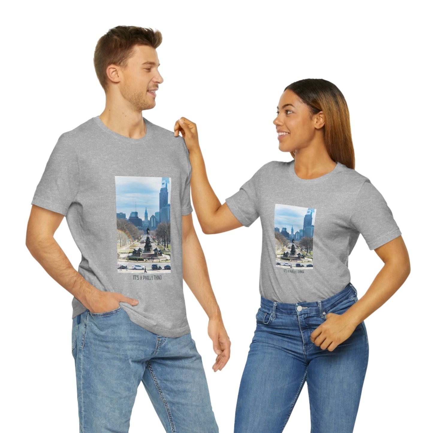 Philadelphia Zara Neifield Photography - Unisex Jersey Short Sleeve Tee