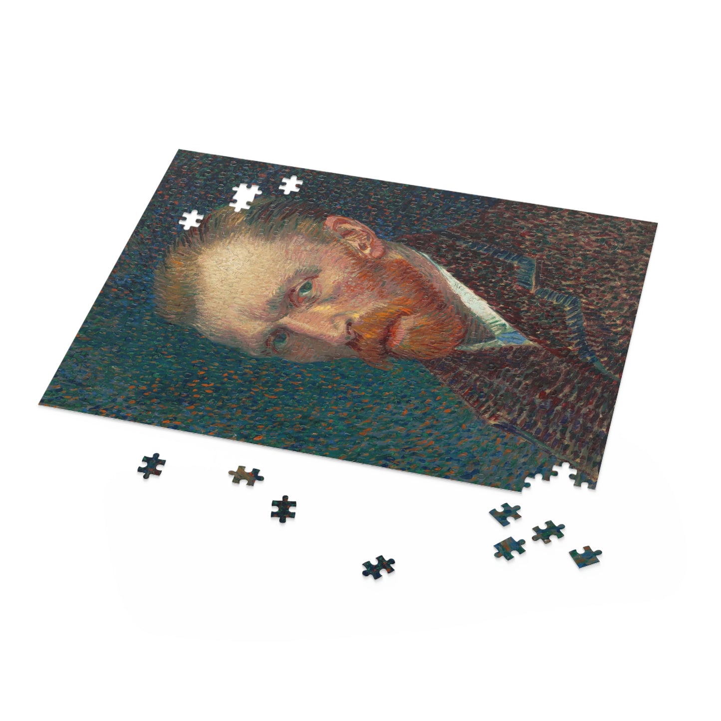 Self Portrait, Vincent Van Gogh (120, 252, 500-Piece Puzzle)