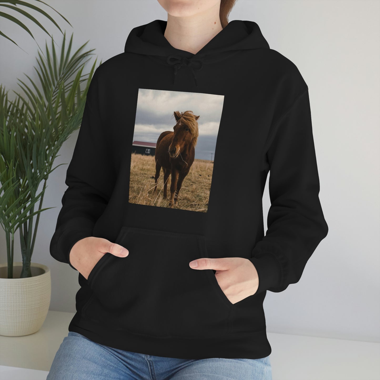 Icelandic Horse, Zara Neifield Photography - Unisex Heavy Blend™ Hooded Sweatshirt