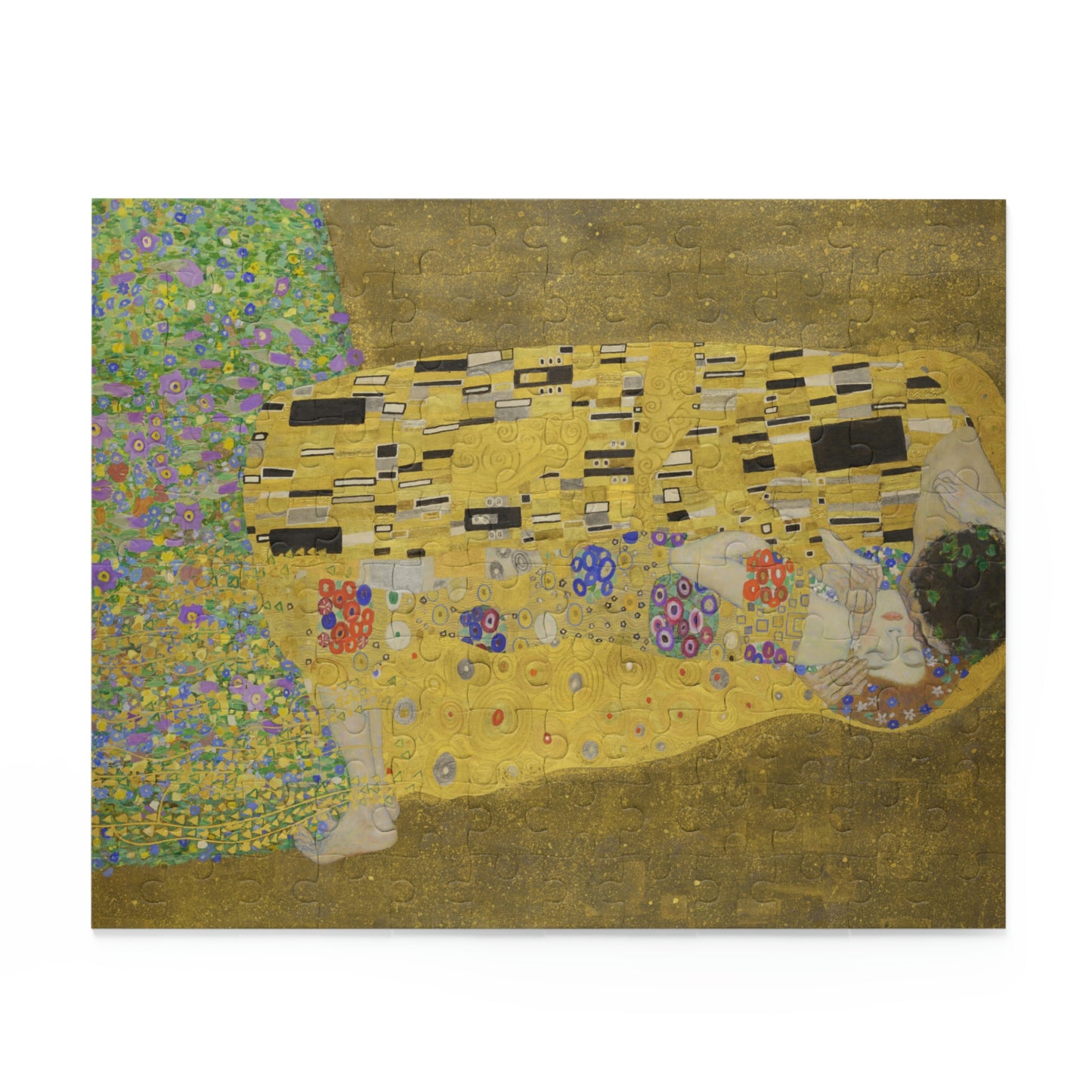 The Kiss, Gustav Klimt (120, 252, 500-Piece Puzzle)
