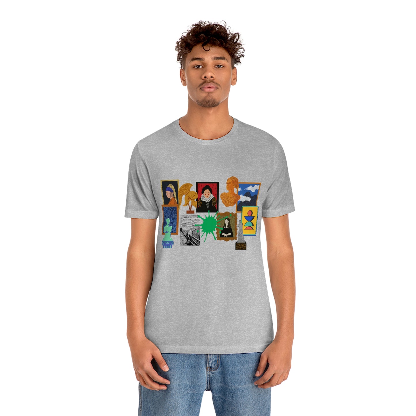 Art Collage - Unisex Jersey Short Sleeve Tee