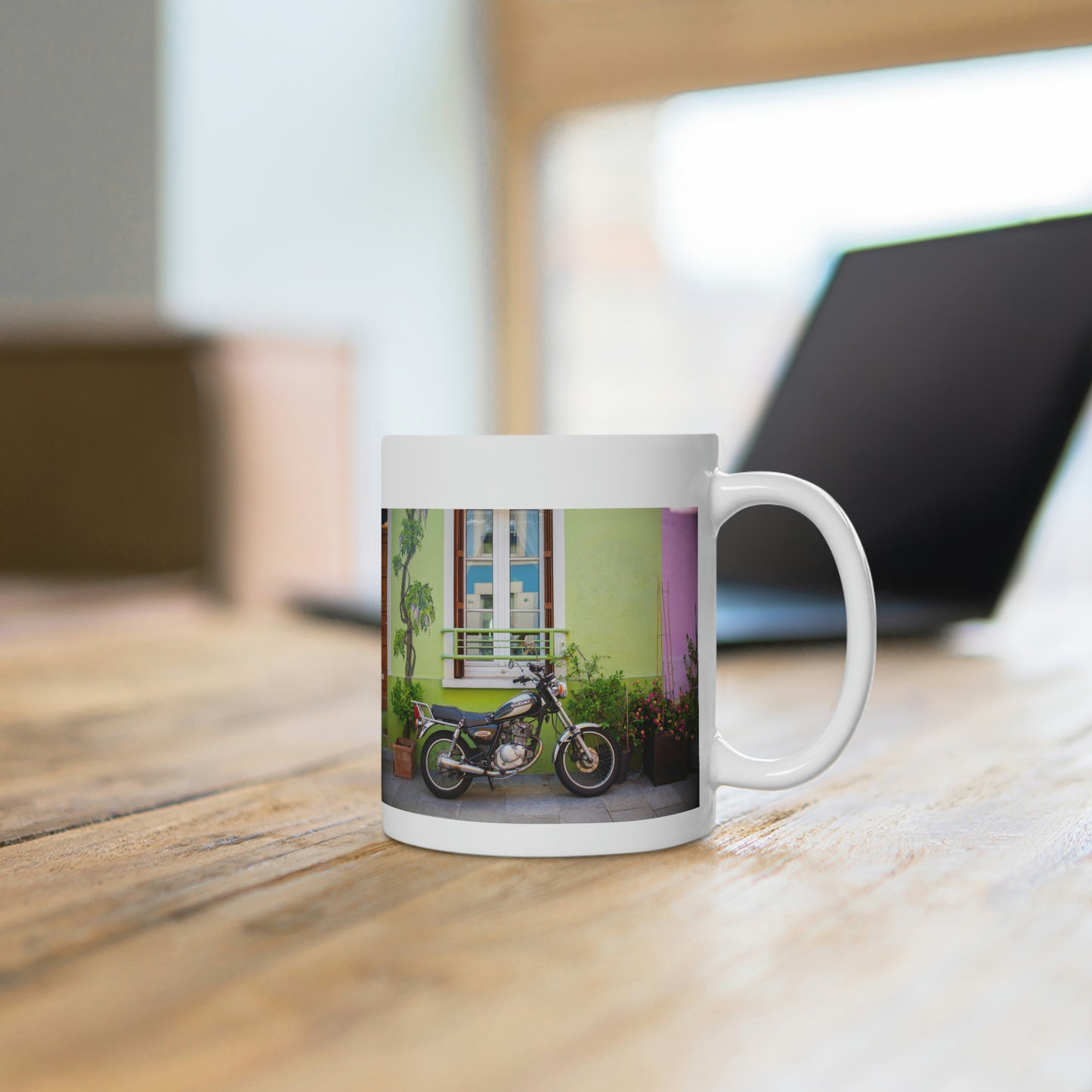 Paris, Zara Neifield Photography - White Ceramic Mug