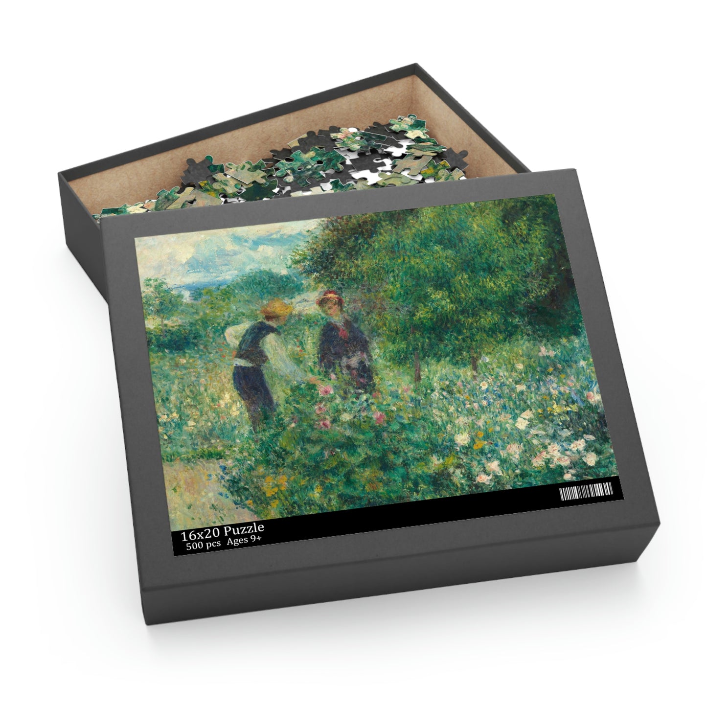 Picking Flowers, Auguste Renoir (120, 252, 500-Piece Puzzle)