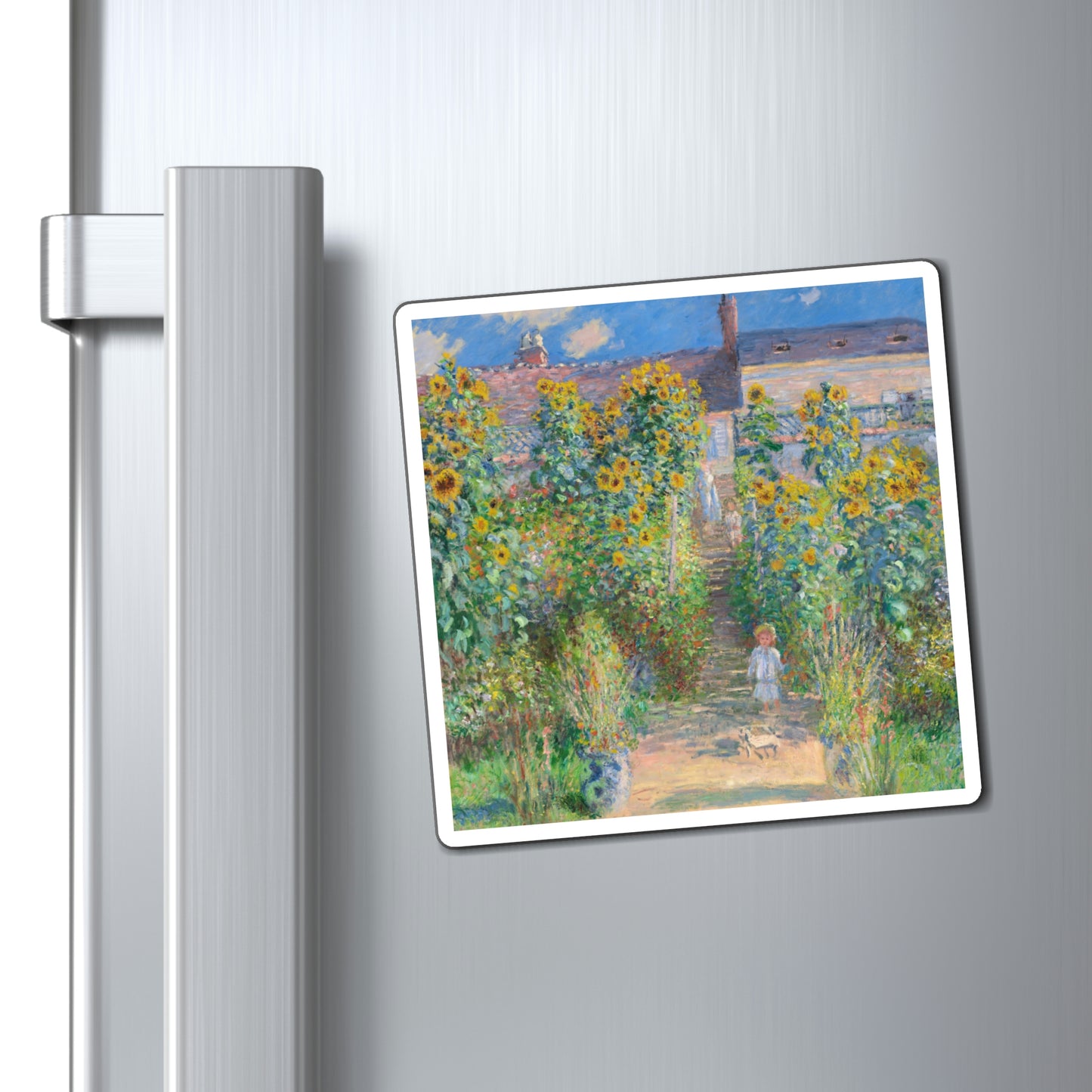 The Artist's Garden, Monet - Magnets