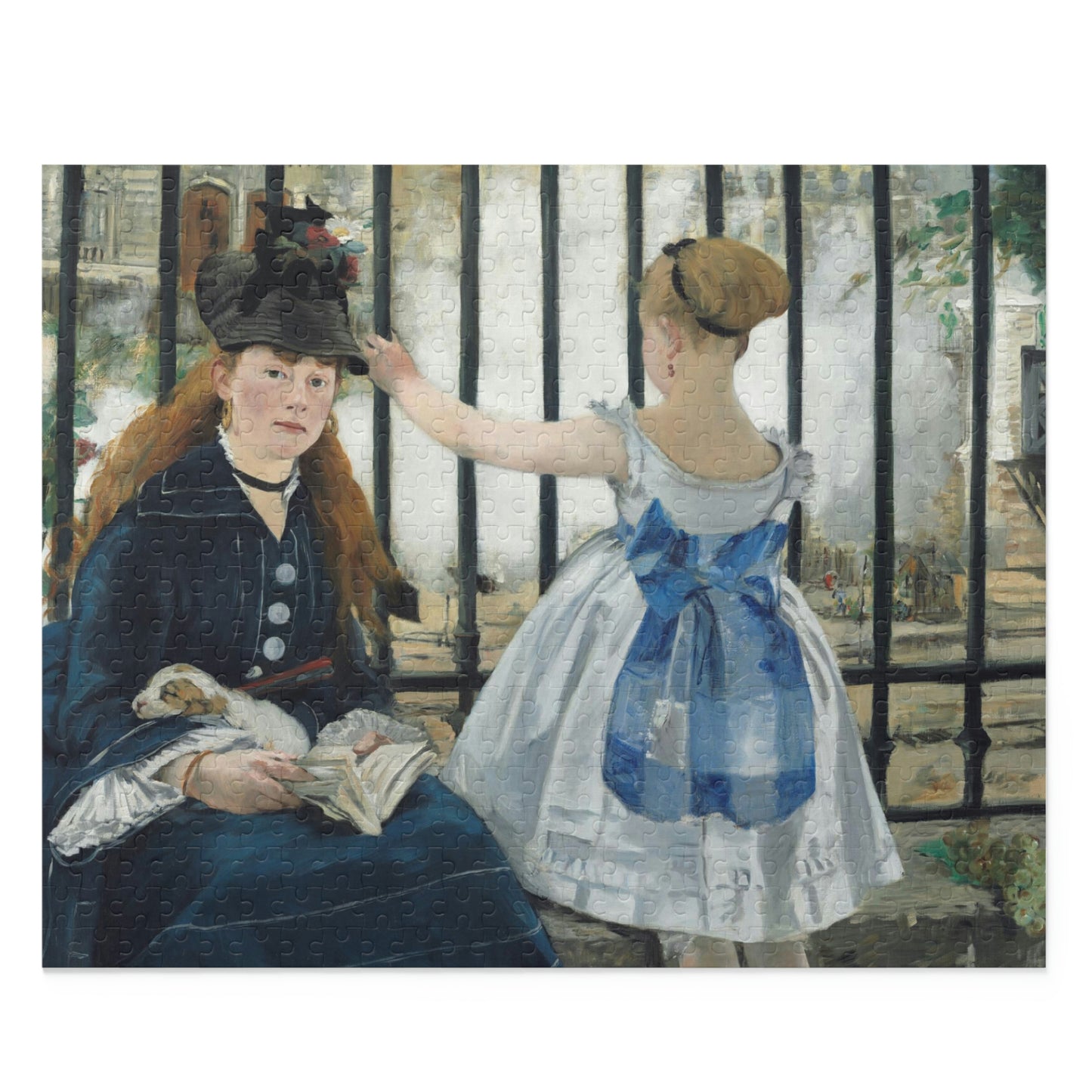 The Railway, Edouard Manet (120, 252, 500-Piece Puzzle)