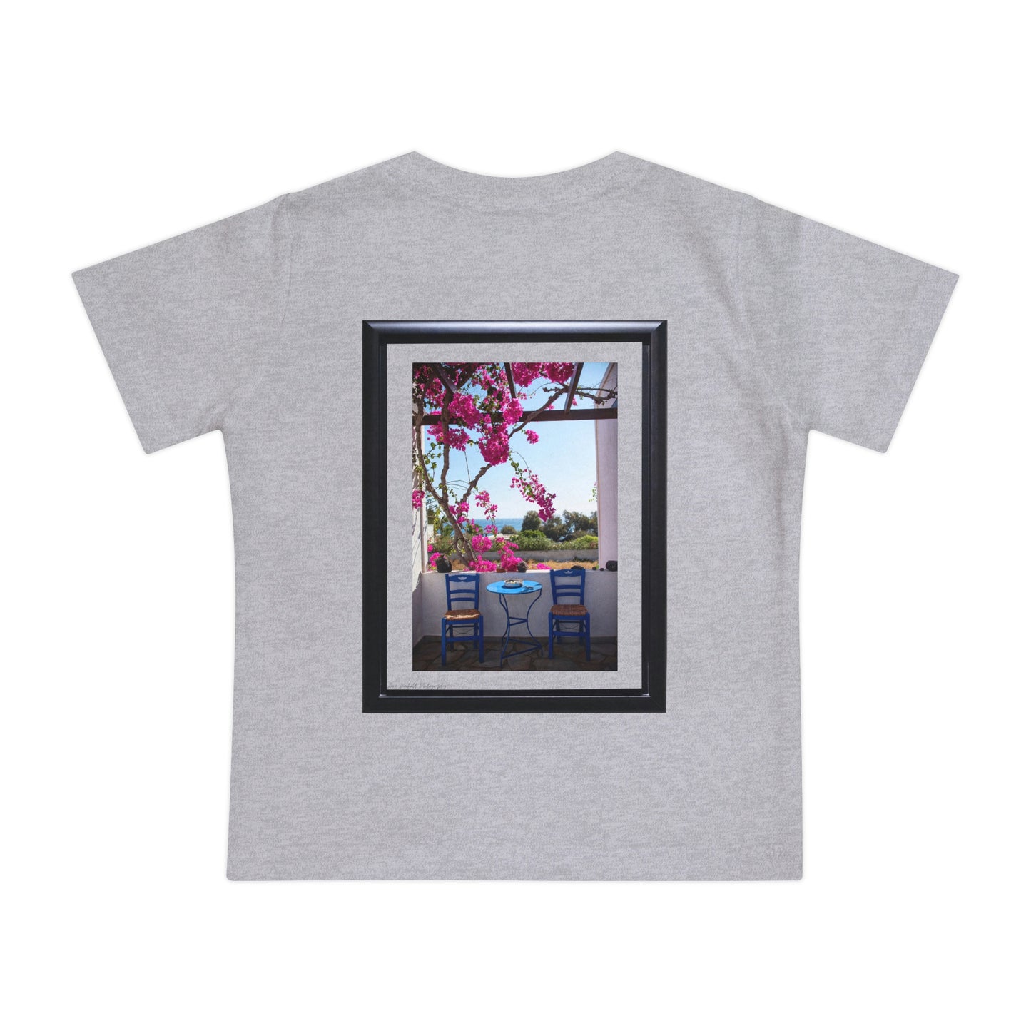 Greek Flowers, Zara Neifield Photography - Baby Short Sleeve T-Shirt