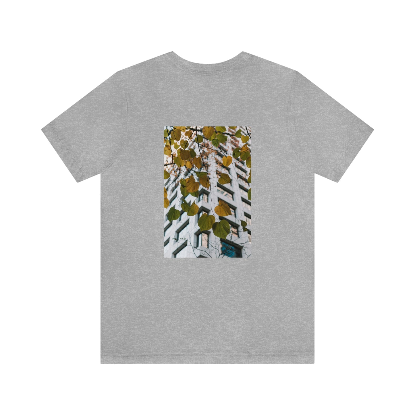 Leaves- Zara Neifield Photography - Unisex Jersey Short Sleeve Tee