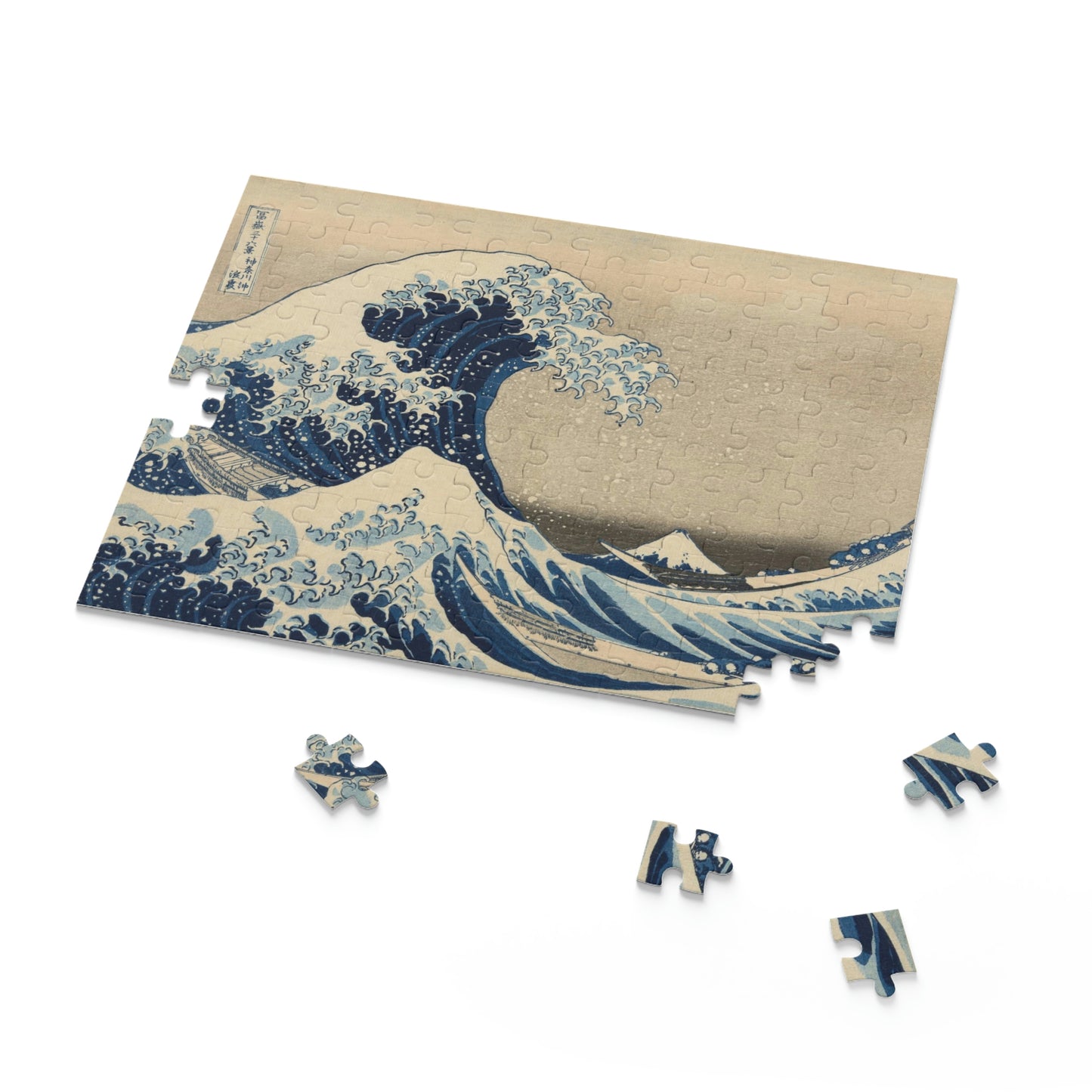 Under the Wave off Kanagawa Puzzle (120, 252, 500-Piece Puzzle)