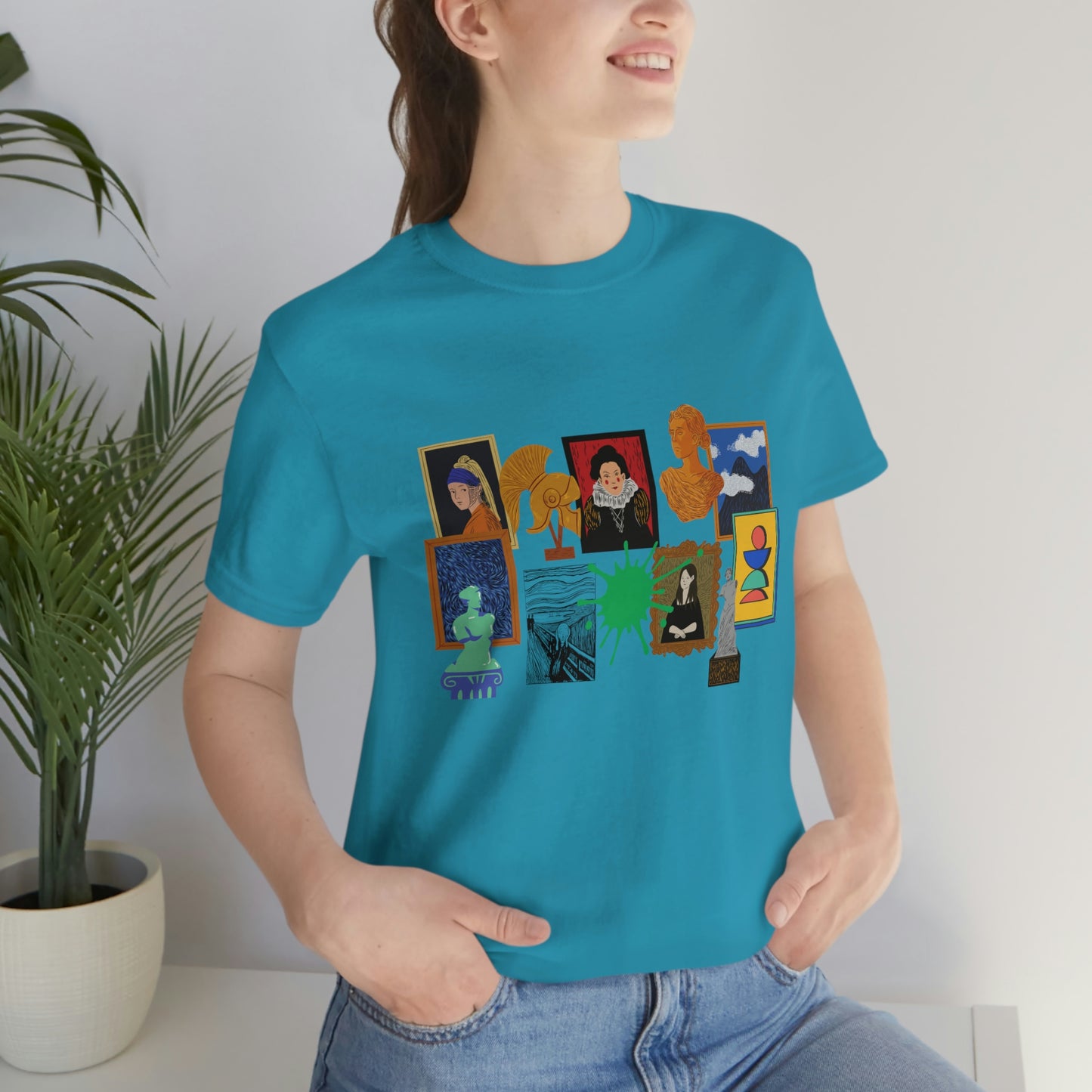 Art Collage - Unisex Jersey Short Sleeve Tee