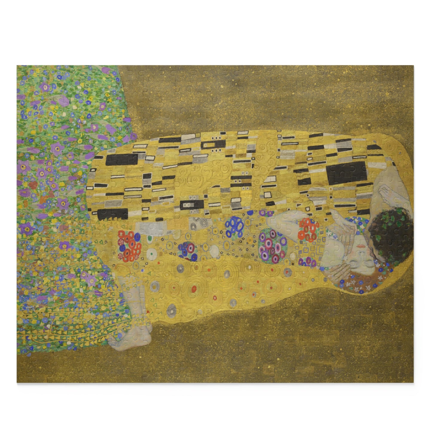 The Kiss, Gustav Klimt (120, 252, 500-Piece Puzzle)