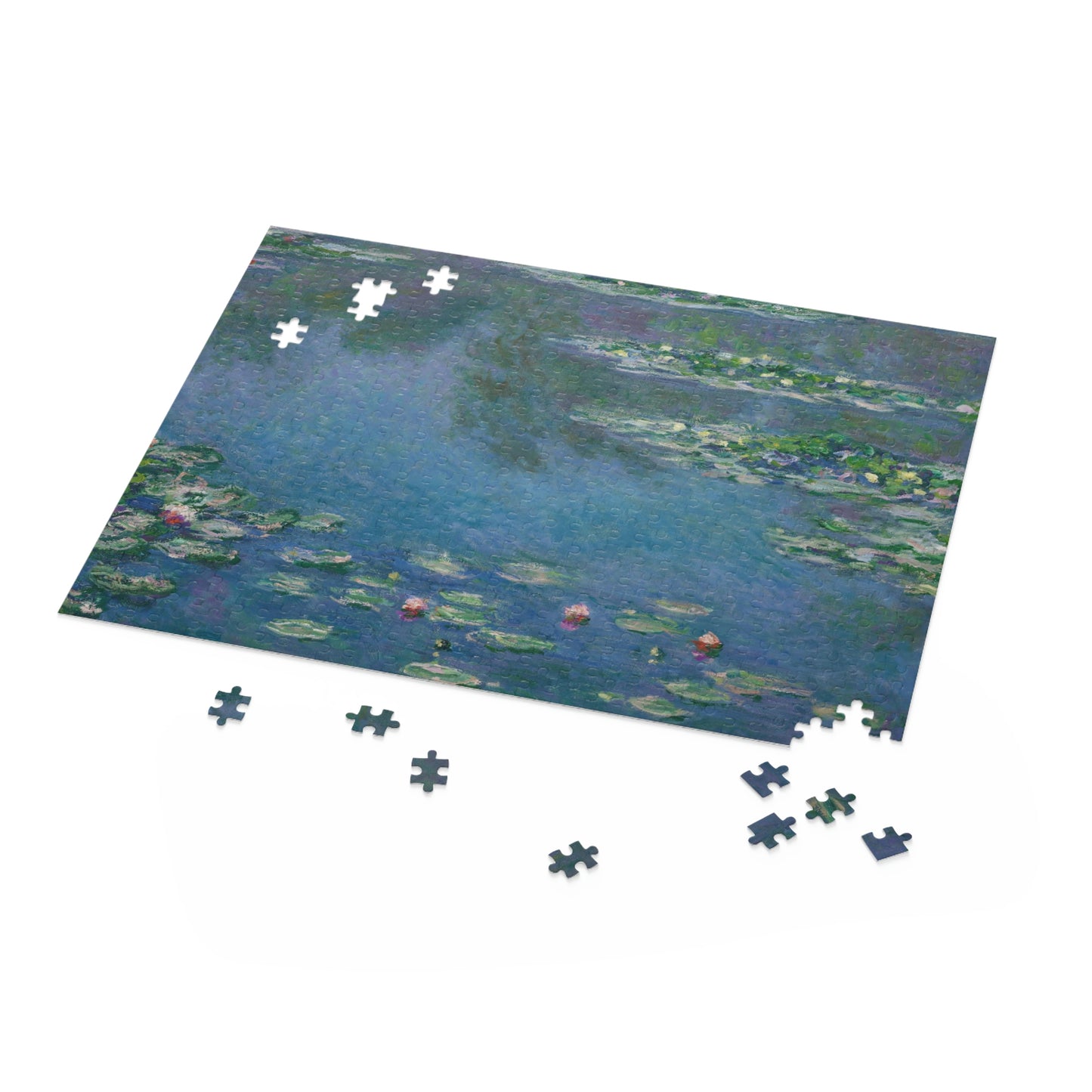 Water Lilies, Claude Monet Puzzle (120, 252, 500-Piece)