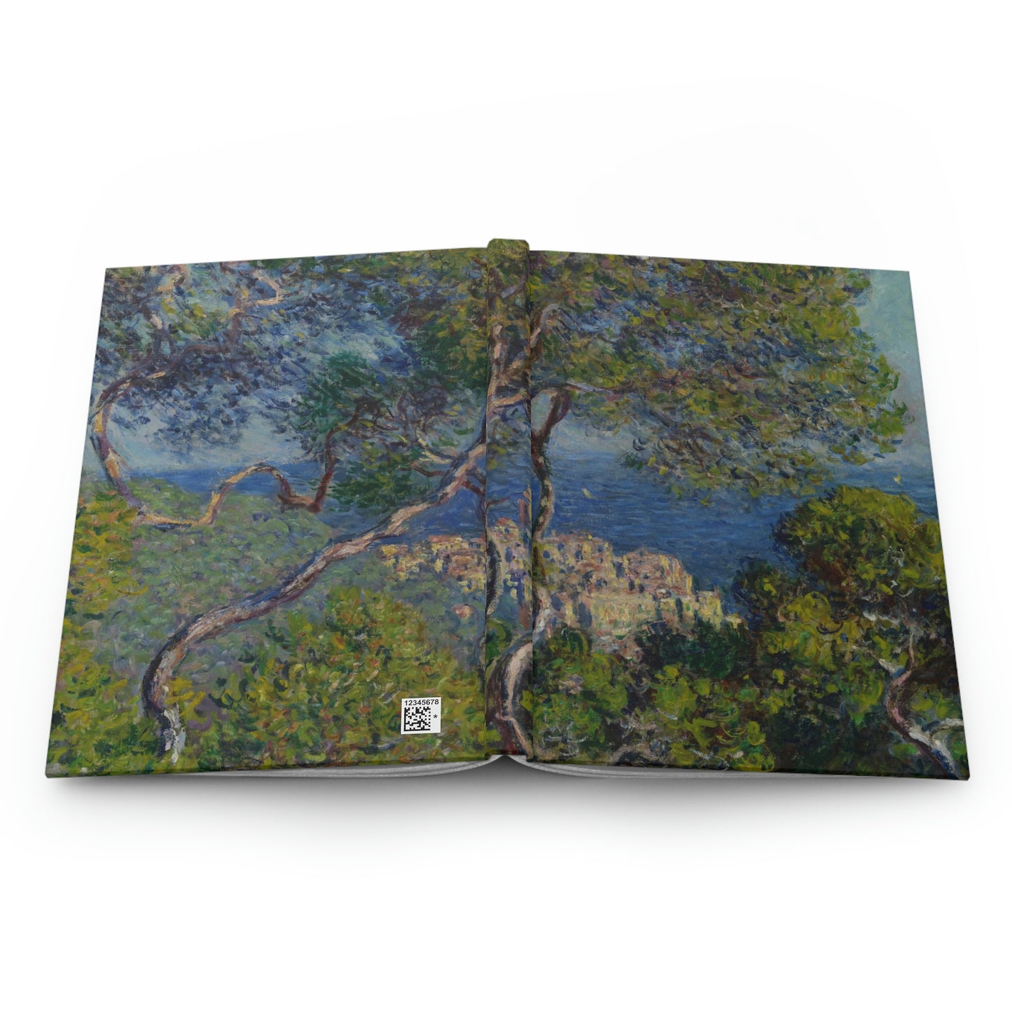 Bordighera, Claude Monet - Hardcover Journal Matte