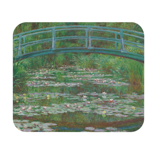 The Japanese Footbridge Claude Monet Mouse Pad (Rectangle)