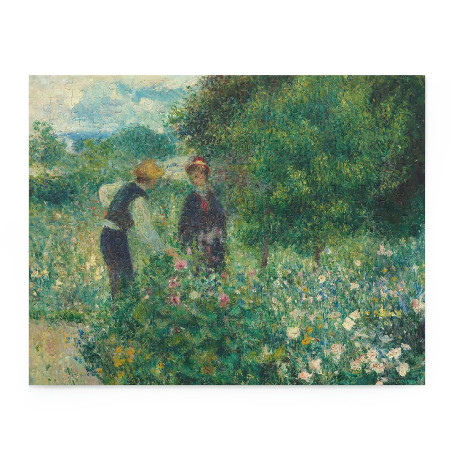 Picking Flowers, Auguste Renoir (120, 252, 500-Piece Puzzle)