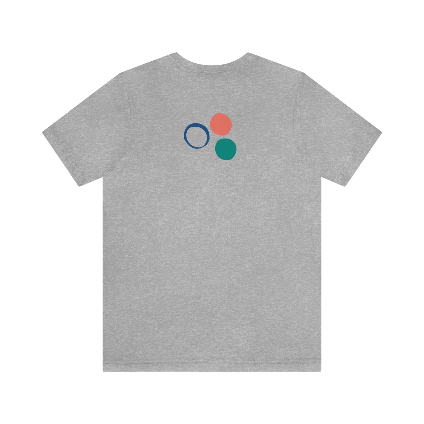 Abstract circles - Unisex Jersey Short Sleeve Tee